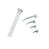 Kit Laringoscópio Pediátrico Com 4 Lâminas Retas (Miller) - Md