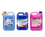 Kit Lava Roupas 5L Amaciante 5L Alvejante 5L Barbarex