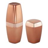 Kit Lavabo Porta Escova e Algodão Rosé Gold - Wp connect