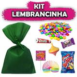 Kit Lembrancinhas Verde Escuro 10 unidades - Festabox