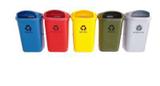 Kit Lixeira Coleta Seletiva 50 Litros ST10 - Jsn