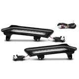 Kit Luz Diurna DRL Yaris Hatch Sedan 2018 2019 Daylight Moldura Preta - Nippon