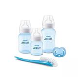 Kit Mamadeira Avent Classic+ Com 5 Peças Azul - Philips avent