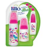 Kit Mamadeira Evolução Divertida Rosa com 3 Unidades 614831 Lillo