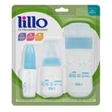 Kit mamadeira lillo big azul evolução