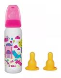 Kit mamadeira lillo divertida + 2 bicos latex rs