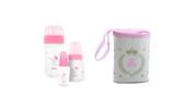 Kit mamadeira lillo + porta mamadeira cha de bebe rs