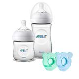 Kit Mamadeira Petala 125/260ml Chupeta Soothie Menino Avent - Philips avent