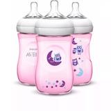 Kit Mamadeira Pétala Avent 260ml Com 3 Unidades Rosa Coruja - Philips avent