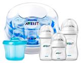 Kit Mamadeira Petala Avent Esterilizador Dosador Leite Azul - Philips avent