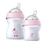 Kit Mamadeira Rosa Step Up 150Ml e 250ML - Chicco