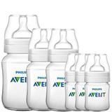 Kit Mamadeiras Classic 06 PÇS (0M a 3M+) - Philips AVENT