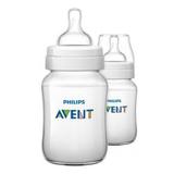 Kit Mamadeiras Classic 260ML 2 Peças Philips AVENT SCF563/27