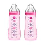 Kit Mamadeiras Fashion Bottle 2 Peças Peixe (4M+) 330ML GIRLS MAM 4844