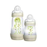 Kit Mamadeiras First Bottle 160 + 260ml Bege Mam