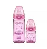 Kit Mamadeiras Nuk My First 150 300ml Rosa 0m 6m+