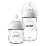 Kit Mamadeiras Petala 125/260ml Avent Scd101/01 2 Unidades