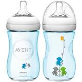 Kit Mamadeiras Petala 260ML AZUL (1M+) 02PÇS - Philips AVENT SCF621/17