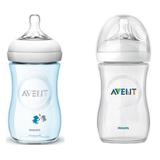 Kit Mamadeiras Philips AVENT Pétala AZUL+ Transparente 260ML