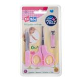 Kit manicure 3 peças pais e filhos bebe rs - Pais filhos