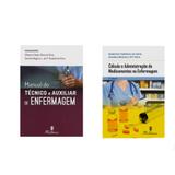 Kit Manual Do Técnico e Auxiliar de Enfermagem 2ª Edição + Cálculo e Administração de Medicamentos na Enfermagem 5ª Edição - Editora martinari