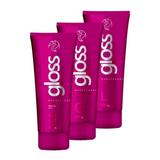 Kit Manutenção Pós Progressiva (3 x 250ml) Shampoo + Condicionador + Leave-in - Fox Gloss