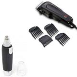 kit maquina de cortar cabelo e barba pelos nariz Gama 220v - Winner/gama