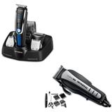 Kit maquina de corte cabelos pelos e barba Mondial KT-84 CR-03/BG-03 220V