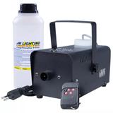 Kit Máquina De Fumaça Controle Sem Fio 600w Dmx + Líquido - Importado