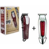 Kit Máquina Wahl Magic Clip Sem Fio + Wahl Detailer Bivolt
