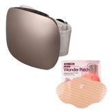 kit Massageador Anti Celulite Infravermelho 110v + Adesivo Emagrecedor Seca Barrica - Rpc