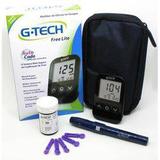 Kit medidor de glicose g-tech free lite completo