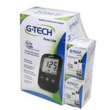 Kit medidor de glicose g-tech lite combo 100 tiras