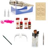 Kit Micropigmentação com dermógrafo Flox Lírio + Brinde