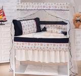 Kit Mini Berço 9 Peças S/ Bala - Ted - Mariana baby confecções