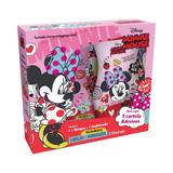 Kit minnie mouse cabelos mais hidratados - sh + cond + adesivos - Biotropic