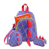 Kit Mochila Passeio Lancheira Estojo Dragão Mumagi