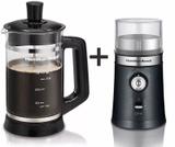 Kit Moedor de Café + Cafeteira Prensa Francesa Hamilton Beach 127V