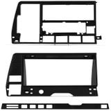 Kit Molduras Painel Santana Quantum 85 a 90 Preta - Auto quality