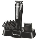 Kit Mondial Especial Barber Kt72 Preto - 127V