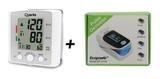 Kit Monitor De Pressão Arterial Digital + Oxímetro De Dedo - Medico