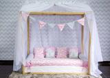 Kit Montessoriano Coleção Brinquedos Menina Rosa 9 Peças - Bebê enxovais