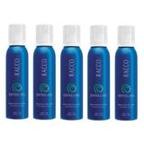 Kit Mousse Depilatório Spray Depeeling Racco - 5 Unidades