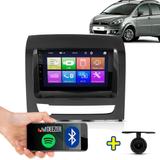 Kit Multimidia Mp5 2 Din Fiat Idea 2012 2013 2014 2015 Grafite - Auto monster
