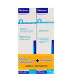 Kit Natalene + Epiotic Spherulites (Limpeza+Tratamento) 25mL - Virbac