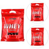 Kit Nutri Whey Protein 3x 907 g Refi - IntegralMédica