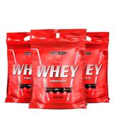 Kit Nutri Whey Protein 3x 907 g Refi - IntegralMédica