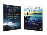 Kit o homem mais inteligente da história + o homem mais feliz da história - augusto cury - Sextante