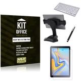 Kit Office Samsung Galaxy Tab A 10.5' T590/T595 Suporte Mesa + Teclado Bluetooth + Película + Caneta - Armyshield