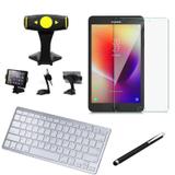 Kit Office Samsung Galaxy Tab A 8.0 T380/T385 Suporte + Teclado + Película + Caneta - Armyshield